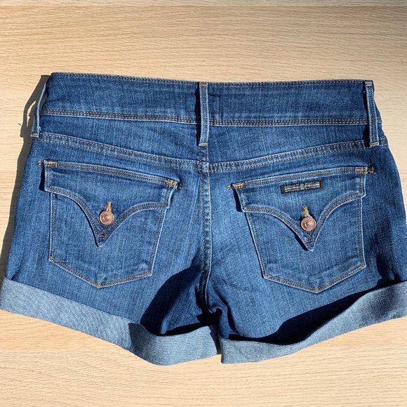 HUDSON Croxley Flap Pocket Jean Shorts - Picture 2 of 2